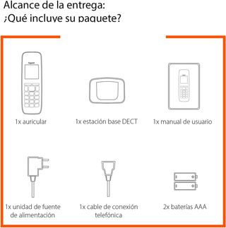 Gigaset A116 - Teléfono DECT Inalámbrico