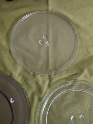 Plato de microondas de cristal