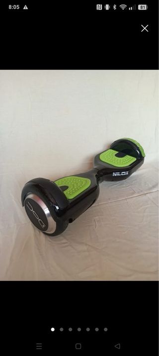 PATINENTE ELÉCTRICO Hoverboard Nilox DOC 6' El