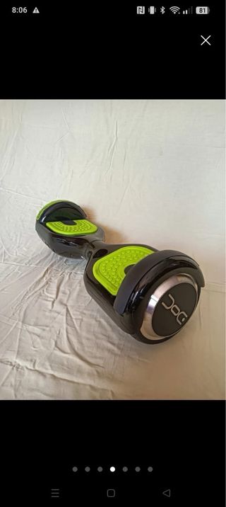 PATINENTE ELÉCTRICO Hoverboard Nilox DOC 6' El