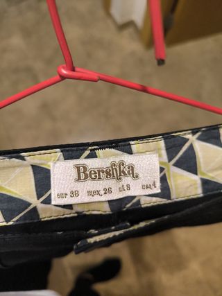 Pantalón Bershka Negro 36