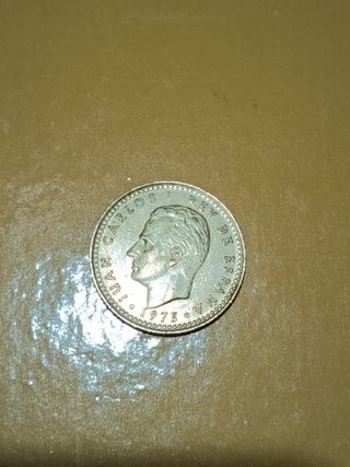 Peseta España 1975 Juan Carlos I Rey