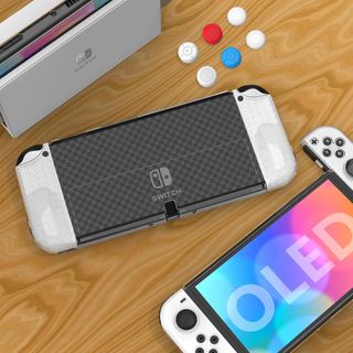HEYSTOP Carcasa Switch OLED Dockable