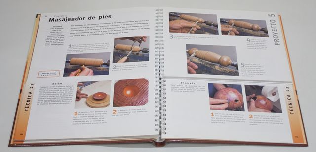 TORNEADO EN MADERA. DOS LIBROS EN UNO.