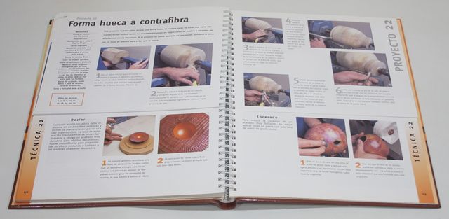 TORNEADO EN MADERA. DOS LIBROS EN UNO.
