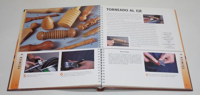 TORNEADO EN MADERA. DOS LIBROS EN UNO.