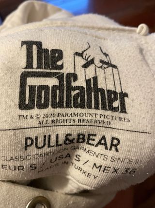 Sudadera The Godfather Pull&Bear Blanca