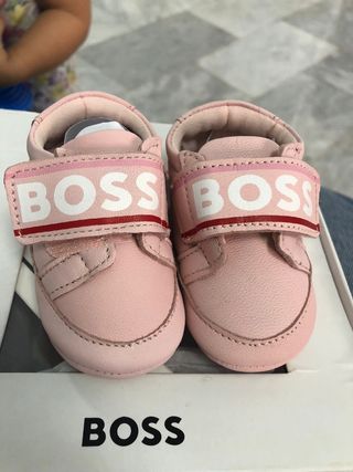 Botines Adidas niño rojos