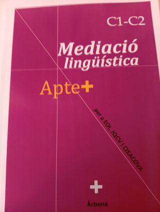 Libro valenciano mediación lingüística
C1c2