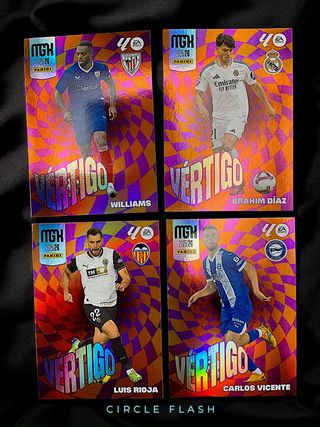 Cartas Fútbol Vértigo MGK 2025/26 Panini