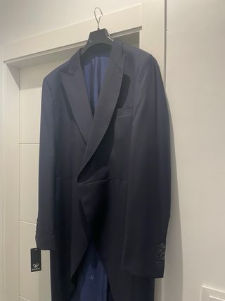 Chaqué azul marino