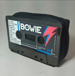 Monedero Cassette Bowie Hecho a Mano