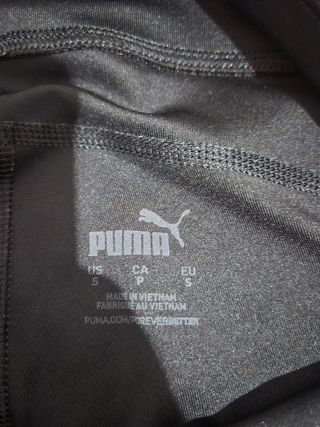 Mallas Puma Talla S Negras