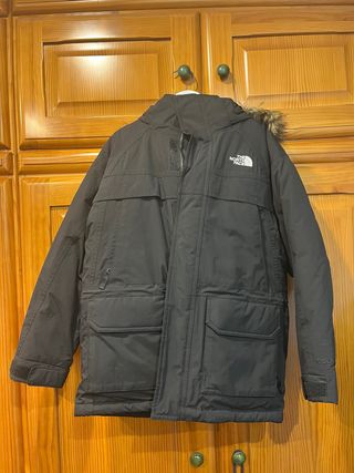 Abrigo The North Face Niño Talla S Negro