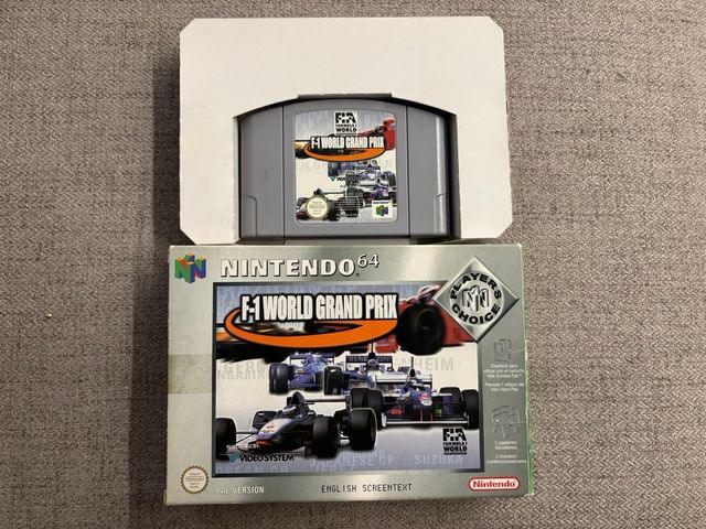 F-1 World Grand Prix N64 PAL Player's Choice
