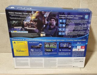 Caja Vacía PS4 Uncharted 4 Edición 1TB