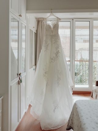 Vestido de Novia Blanco Talla Única