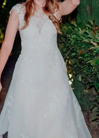 Vestido de Novia Blanco Talla Única