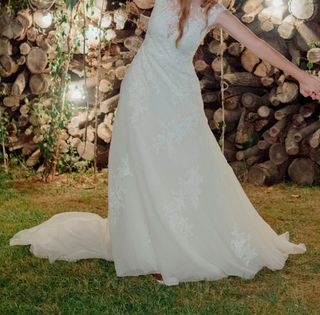 Vestido de Novia Blanco Talla Única