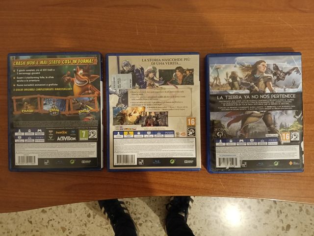 Lotto 3 giochi Ps4: Horizon Zero Dawn