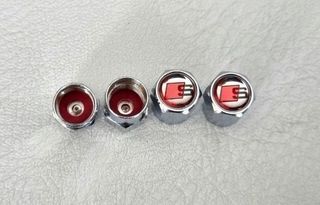 Tapones Neumáticos Audi S line de Llantas Ruedas 