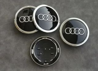 69mm Tapabujes Audi Centro Ruedas Llantas 