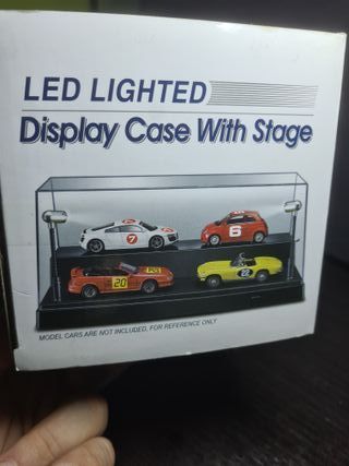 Expositor con Iluminación Led escala 1:24 Display 
