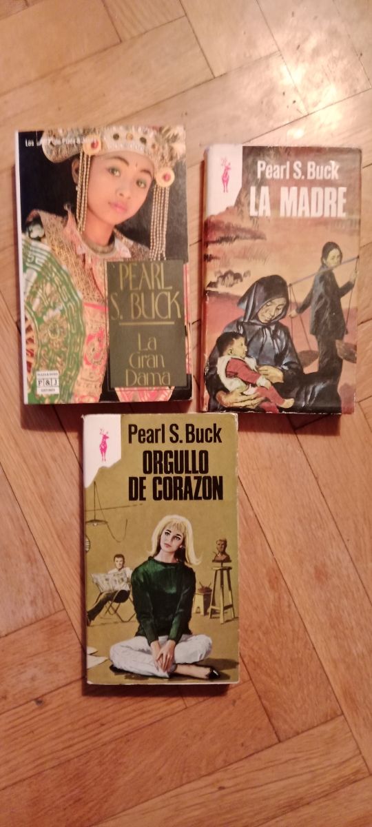 Lote 3 libros Pearl S. Buck.