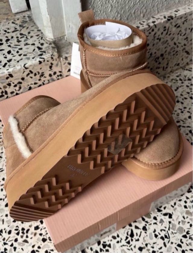 Botas Brownie Mujer Plataforma TALLA 36