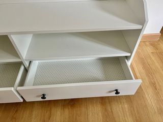 Mueble TV Ikea HAUGA Blanco IMPECABLE