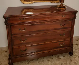 Comò anni '50 in legno