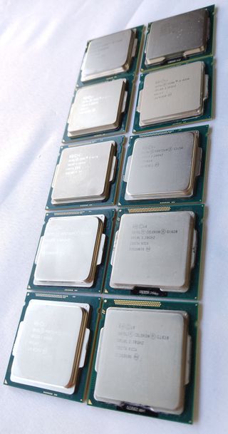 10 Procesadores Intel i3, Pentium, Celeron