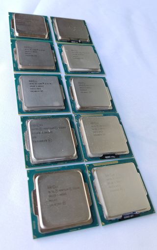 10 Procesadores Intel i3, Pentium, Celeron