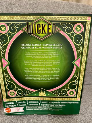 Muñeca Glinda Deluxe Wicked Mattel