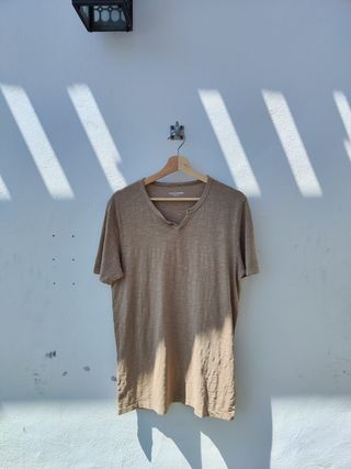 Camiseta Jack & Jones Beige Talla M