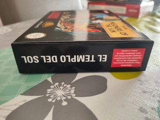 #NUEVO# Tintin Prisoners of the Sun snes PAL EUR