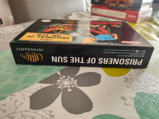 #NUEVO# Tintin Prisoners of the Sun snes PAL EUR