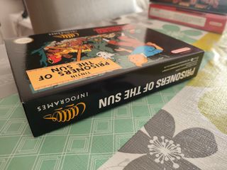 #NUEVO# Tintin Prisoners of the Sun snes PAL EUR