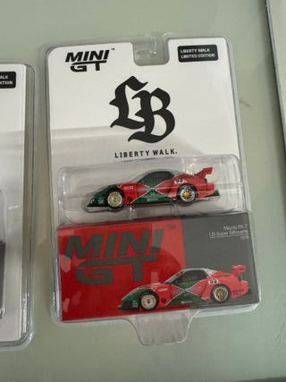 Coche 1:64 Mini GT Mazda RX-7 LB-Super