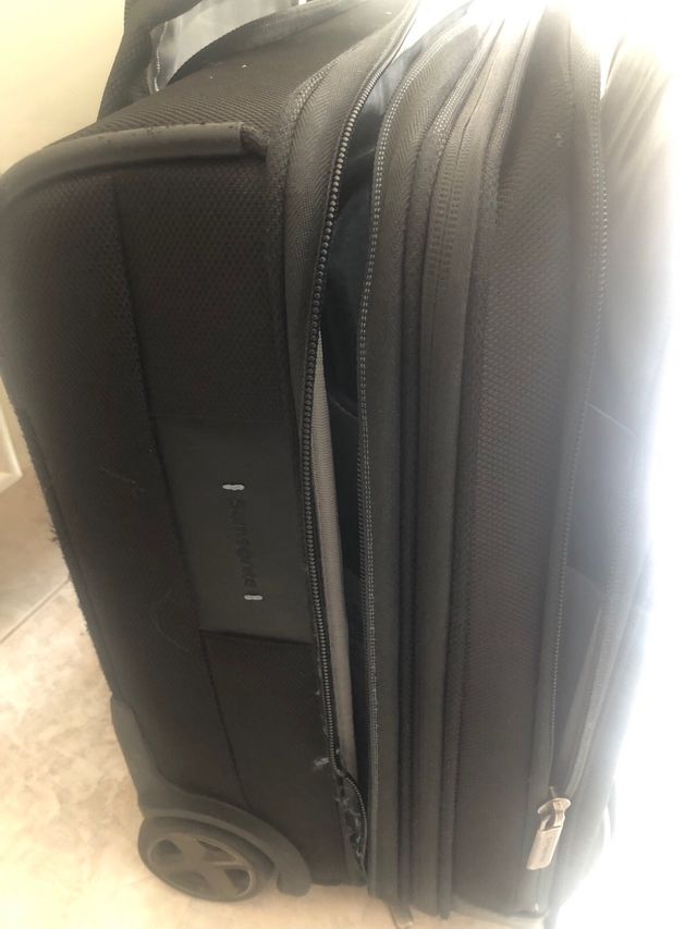 Maleta de negocios Samsonite negra