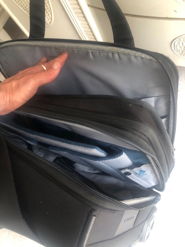 Maleta de negocios Samsonite negra