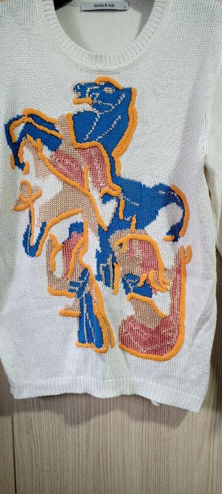Jersey Bimba y Lola multicolor y blanco