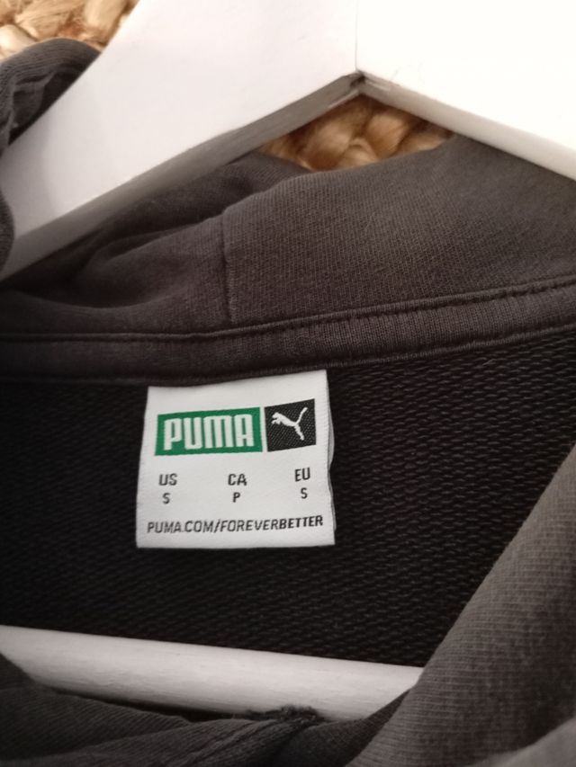 Sudadera Puma Negra Talla S