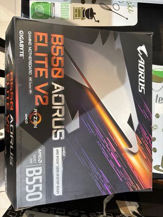 Ryzen 7 5800X3D y Placa Base Aorus B550 Elite V2 
