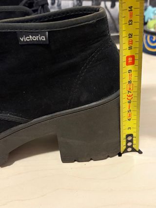Botines Victoria Negros Talla 37