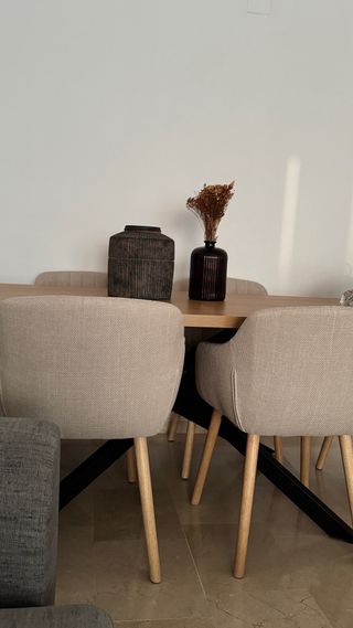Mesa Comedor + 6 Sillas