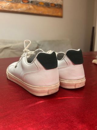 Zapatos Lacoste Blancos