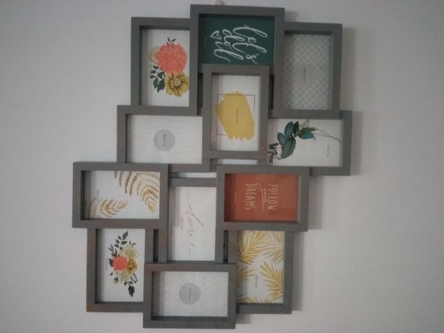 Portafotos múltiple pared