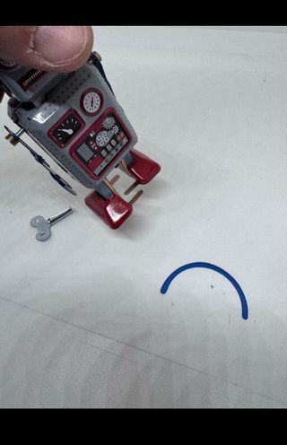 Robot di latta vintage MS294