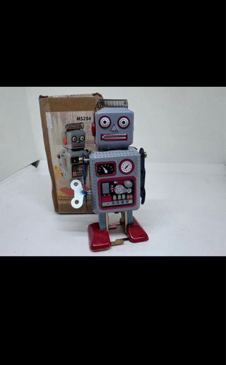Robot di latta vintage MS294